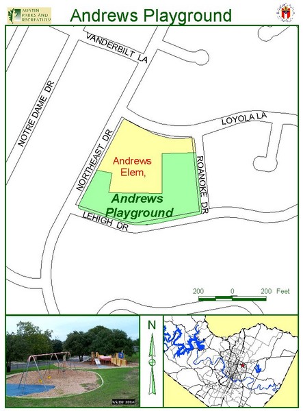 Andrews Playground Map