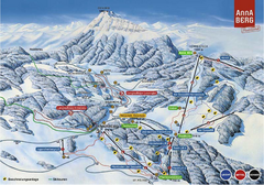 Annaberg Ski Trail Map