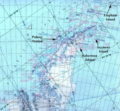 Antarctic Peninsula Map