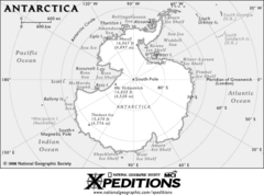 Antarctica Map