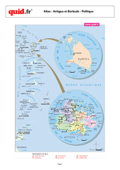 Antigua and Barbuda Regional Map