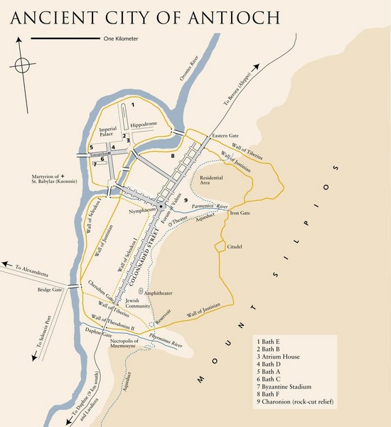 Antioch City Map