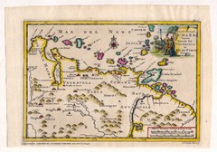 Antique Venezuela map