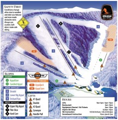 Appalachian Ski Trail Map
