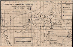 Aravaipa Canyon Map