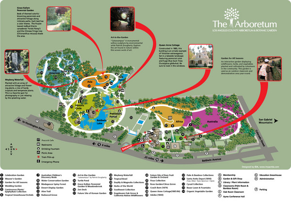 Arboretum Map