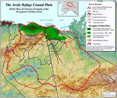 Arctic Refuge Coastal Plain Map