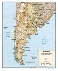 Argentina Tourist Map