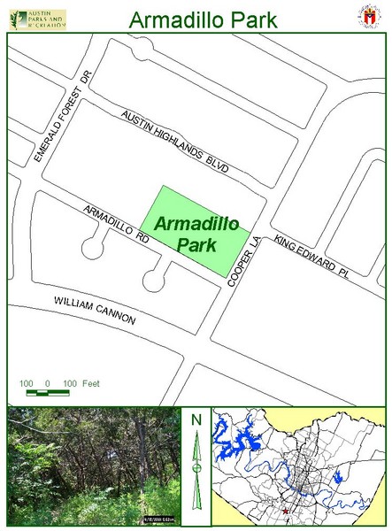 Armadillo Park Map