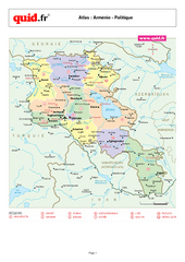 Armenia Regional Map