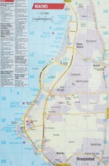 Aruba Beaches Map