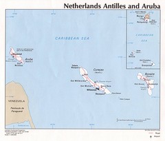 Aruba Tourist Map