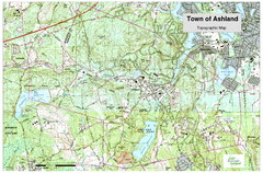 Ashland, MA - Topo Map