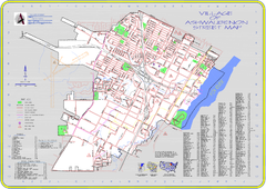 Ashwaubenon Street Map