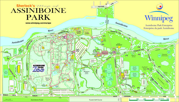 Assiniboine Park Map