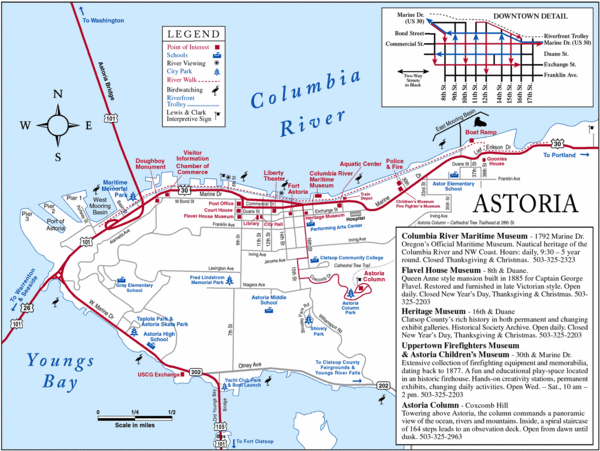 Astoria Map