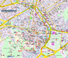 Athens Guide Map