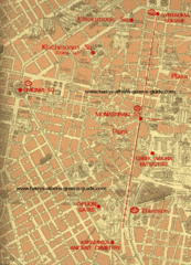 Athens Walking Tour Map