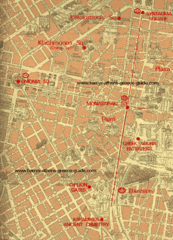 Athens Walking Tour Map Athens Walking Tour Map