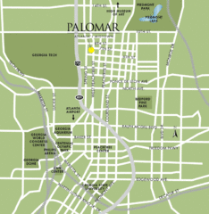 Atlanta Tourist Map Atlanta Tourist Map