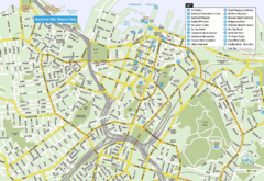 Auckland City Central Map