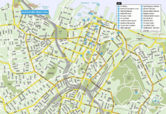 Auckland City Central Map Auckland City Central Map