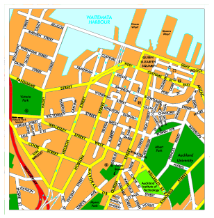 Auckland City Map