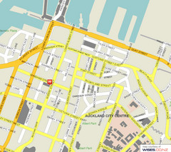 Auckland City Street Map