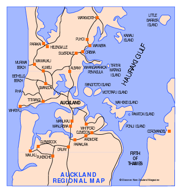 Auckland Map