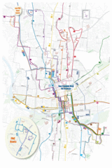 Austin Bus Map
