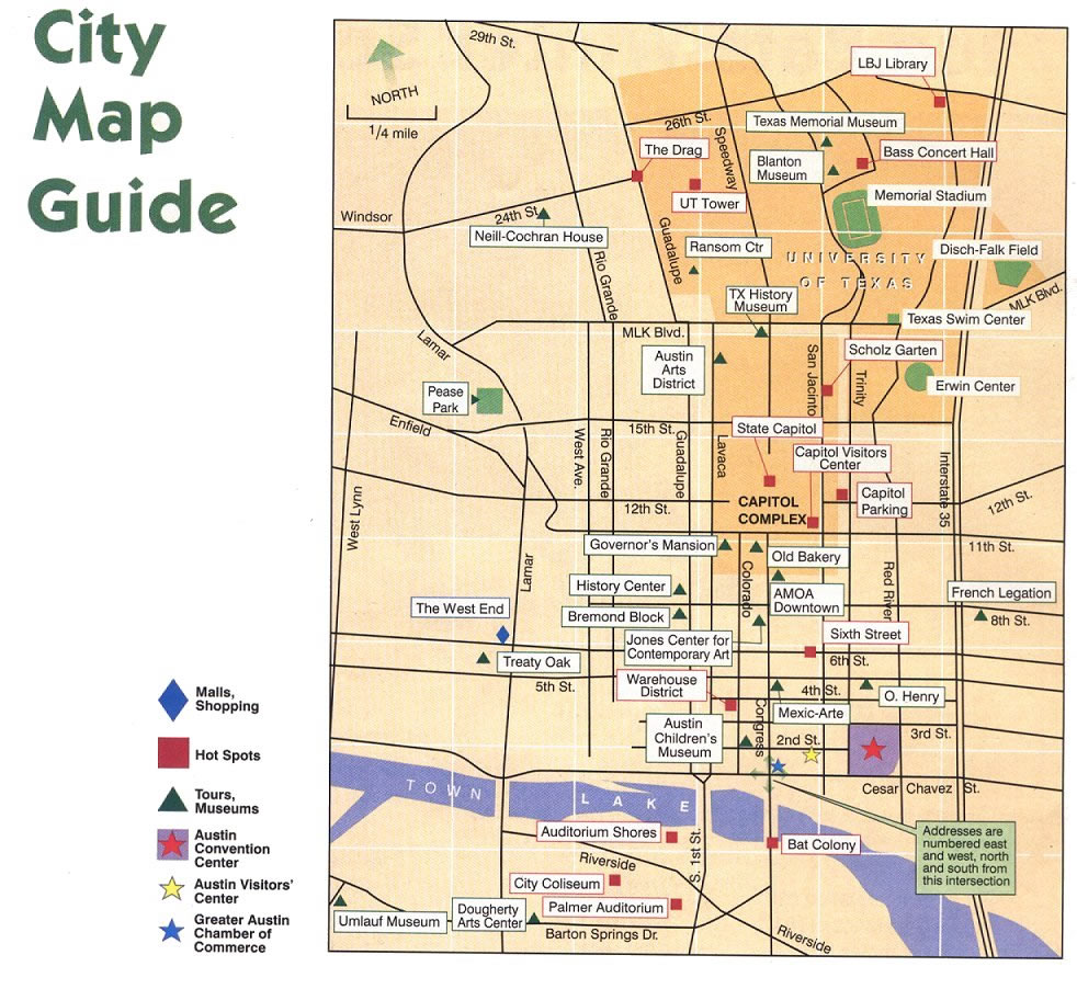 University Texas Austin Map Pdf