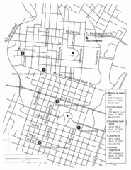 Austin, Texas Tourist Map