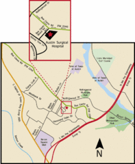 Austin, Texas Tourist Map Austin, Texas Tourist Map