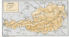 Austria Tourist Map