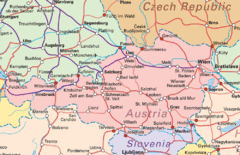 Austria Tourist Map Austria Tourist Map