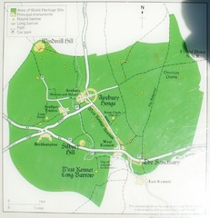 Avebury World Heritage Site Map