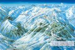 Ax 3 Domaines Ski Trail Map