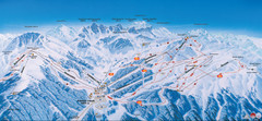 Axamer Lizum Ski Trail Map