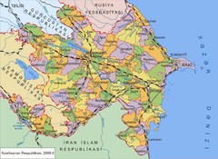 Azerbaijan Republic Map