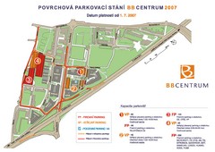 BB Centrum Map (Czech)