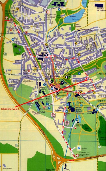 Bad Durrheim Map