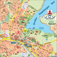 Bad Segeberg Tourist Map Bad Segeberg Tourist Map