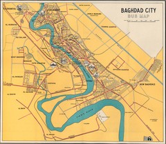 Baghdad Bus 1961 Map