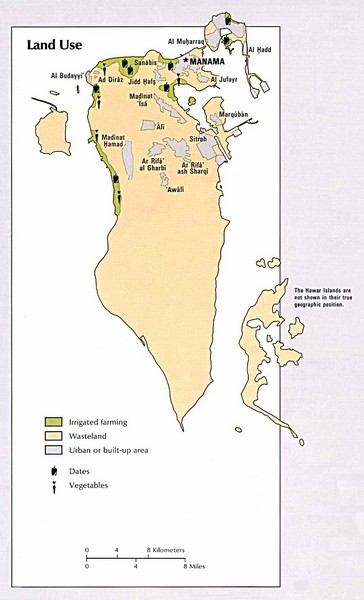 Bahrain Land Use Map