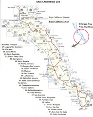 Baja Sur Map