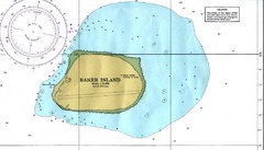 Baker Island Nautical Map