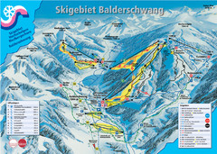 Balderschwang Balderschwang Ski Trail Map