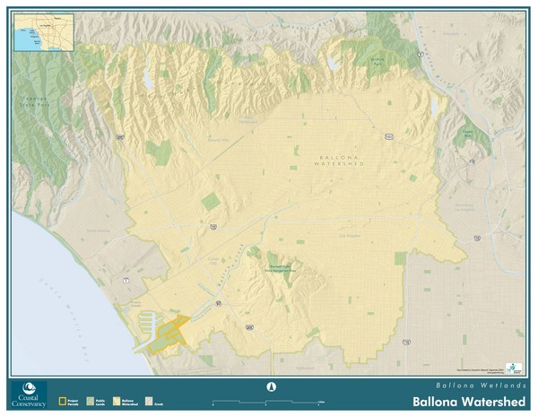 Ballona Wetlands Map