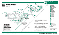 Balmorhea State Park Facility Map
