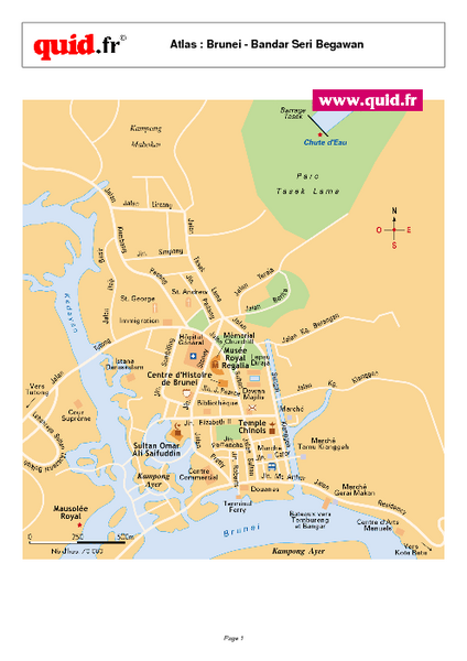 Bandar Seri Begawan Map